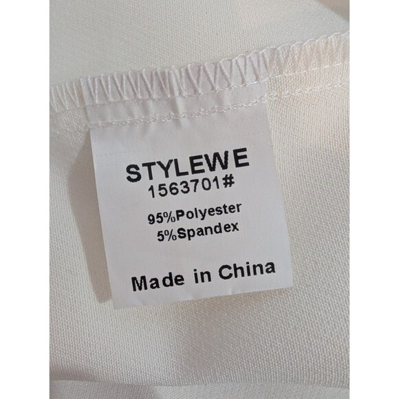 STYLEWE Red and White Blazer Size L - Picture 8 of 10